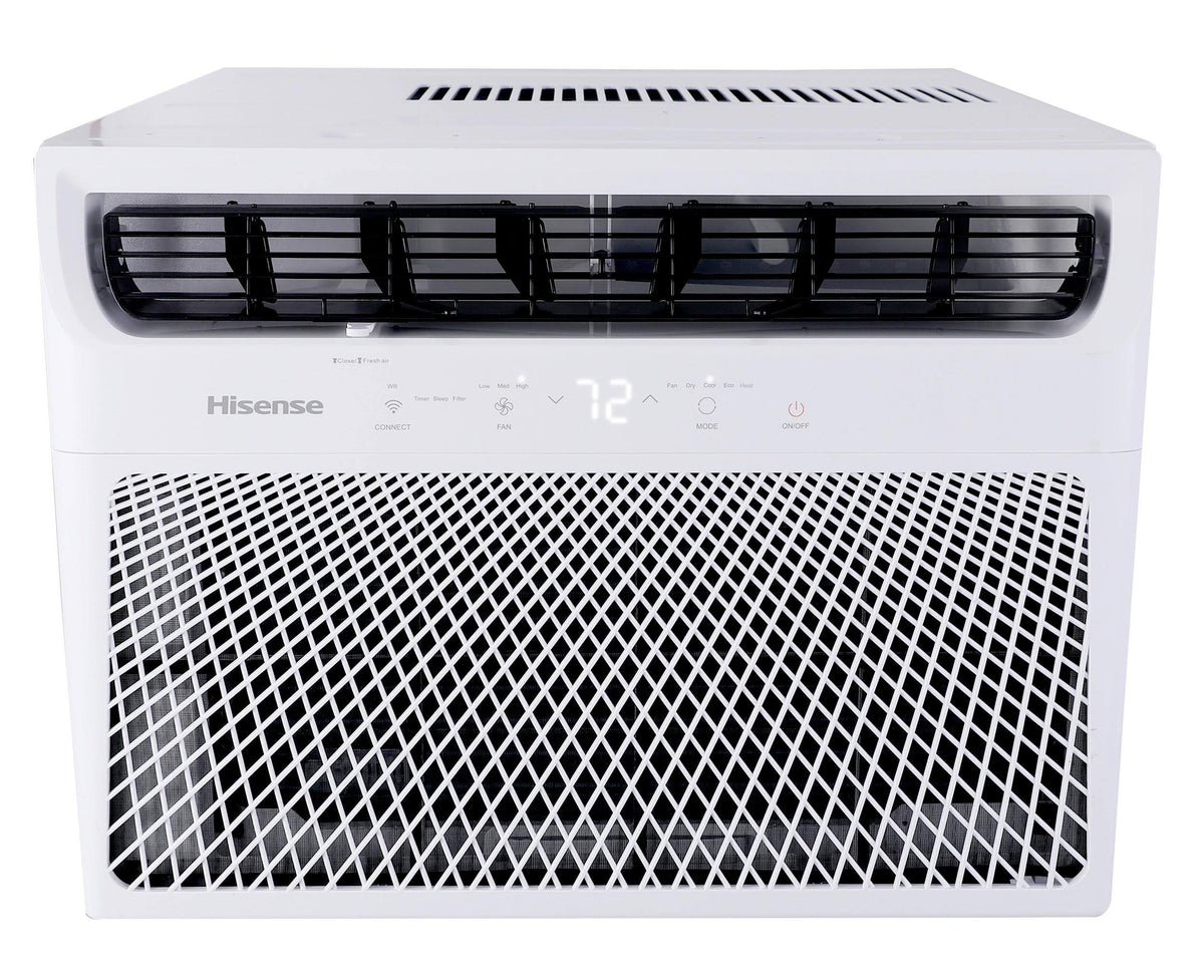 Hisense 350-sq ft Window Air Conditioner with Heater (115-Volt; 8000-BTU) in White | AW0822DR1W