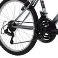 Huffy 24" Rock Creek Mountain Bike, Fits Riders 4'8" - 5'8", Gray, Adult, Men'S
