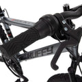 Huffy 24" Rock Creek Mountain Bike, Fits Riders 4'8" - 5'8", Gray, Adult, Men'S
